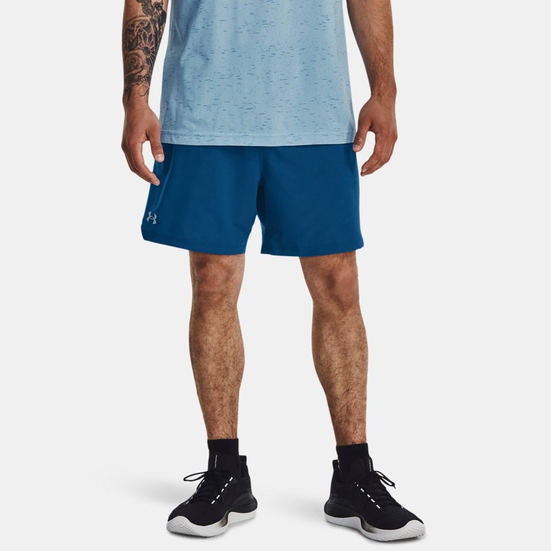 Under Armour Vanish Shorts aus Webstoff mit Grafik (15 cm) für Herren Varsity Blau / Blizzard M